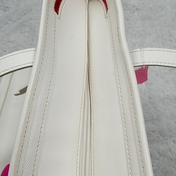 Dooney and Bourke white shoulder bag - Picture 8 of 9